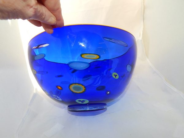 GARY NASH 24cm  Blue Bowl - Image 5
