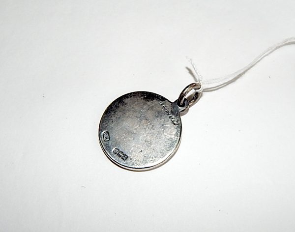 1925 Stg Silver Ladies Golf Union Fob Pendant - Image 2