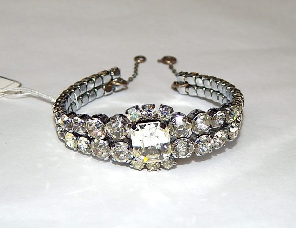 1950's vintage Diamantee Bracelet - Image 2