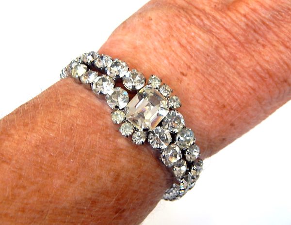 1950's vintage Diamantee Bracelet - Image 3