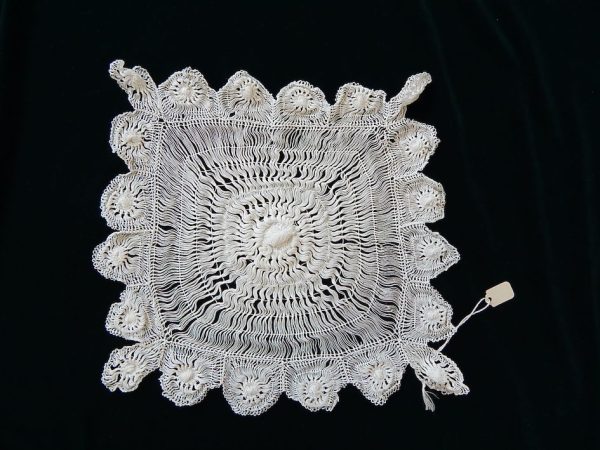 Antique Hand made Doily - Image 2