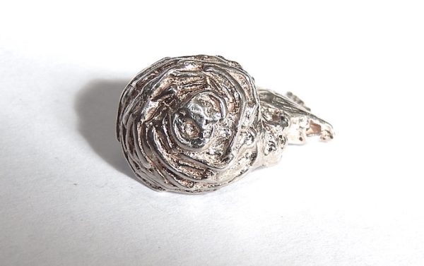 Sterling Silver Bird in Nest Charm - Image 2