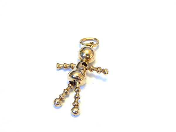9ct gold Mary Lou Doll Charm - Image 2