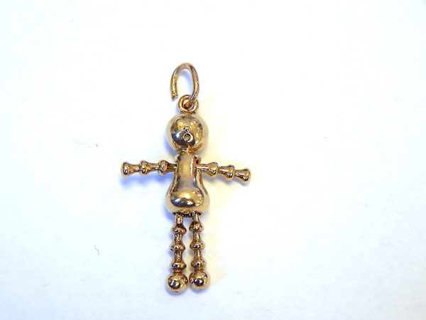 9ct gold Mary Lou Doll Charm