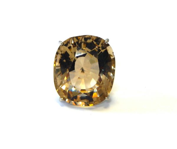 Sterling Silver Topaz Ring