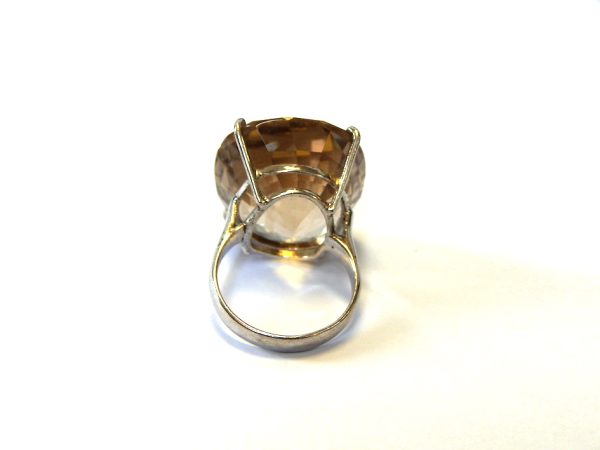 Sterling Silver Topaz Ring - Image 2