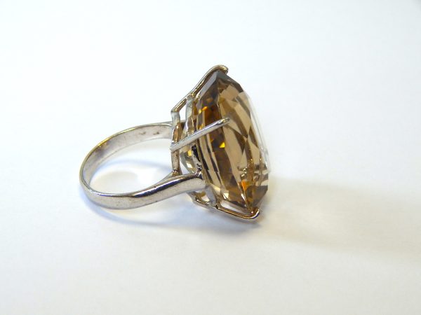Sterling Silver Topaz Ring - Image 3
