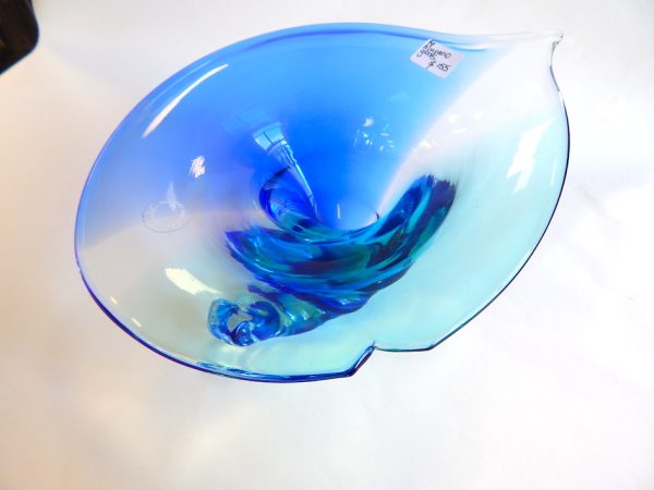 Murano Glass Vortex Bowl