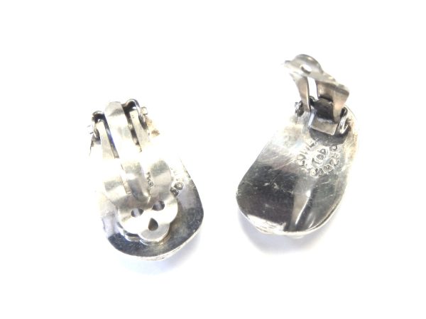 Sterling Silver Clip on Earrings - Image 2