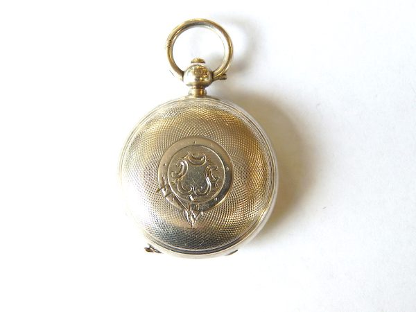 Antique Sterling Silver Sovereign Case