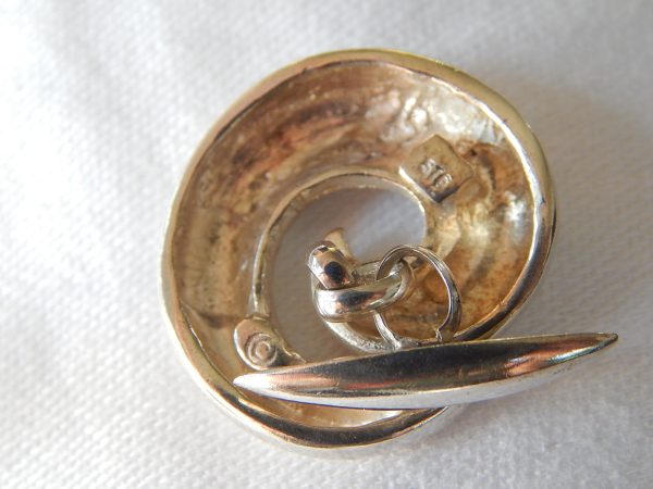 Marc Vigor Brown NZ KORU Cuff Links - Image 2