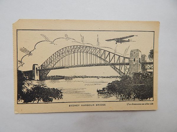 Sydney Harbour Bridge FACTS Card