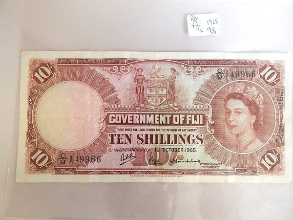1965 high grade Fiji Shilling - Image 2