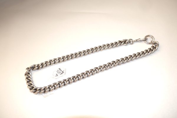 Very Heavy English Sterling Silver Chain - Image 3