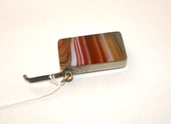 Antique Agate Vesta Box