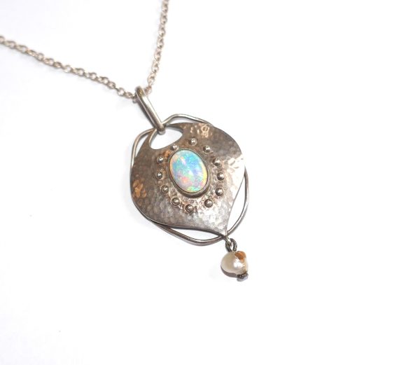 Murrle Bennet and Co Arts and Crafts Silver Necklace - Image 3