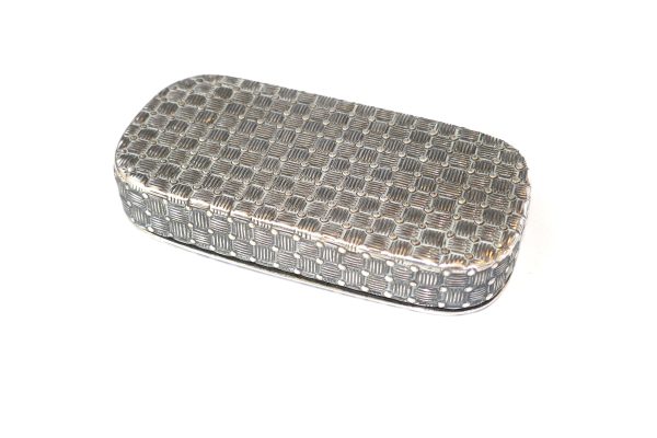 Heavy 1830-31 Sterling Silver snuff box - Image 2