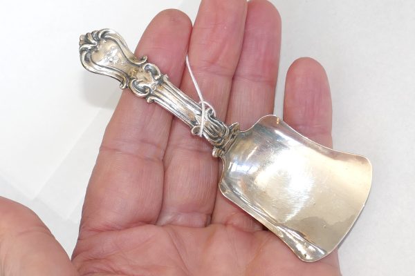 1842 George Unite , Sterling Silver Caddy Spoon - Image 2