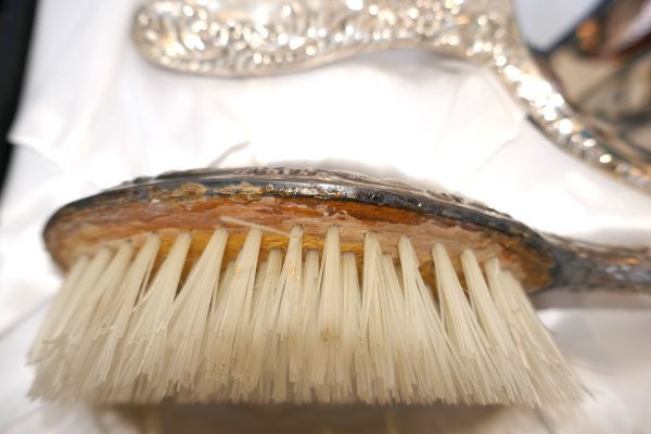 Sterling Silver Angel Brush and Mirror set - Image 4