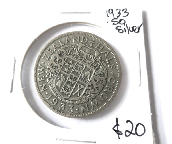 1933 NZ Half Crown