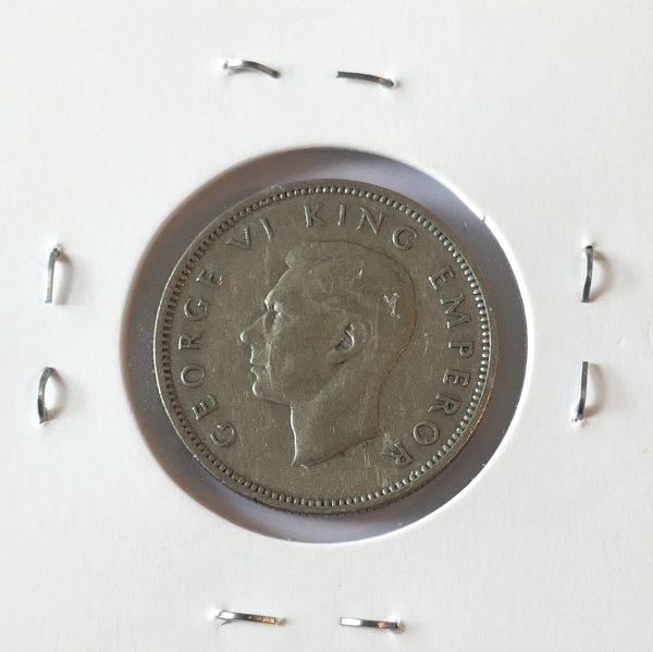 1944 NZ Shilling - Image 2