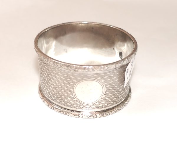 Antique Sterling Silver Napkin Ring - Image 2