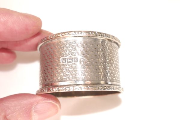 Antique Sterling Silver Napkin Ring - Image 3