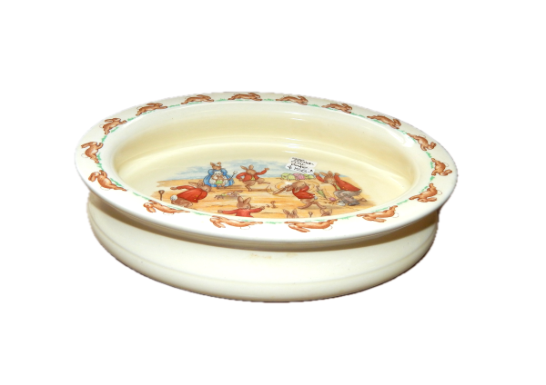 Oval Bunnykins Royal Doulton Childs bowl - Image 3