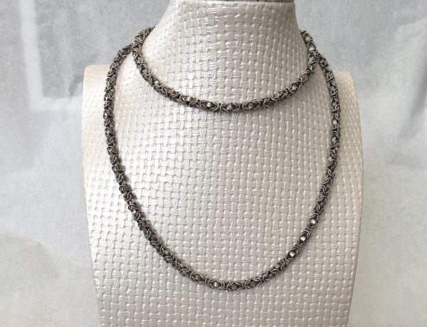 Vintage Sterling Silver Chain - Image 2