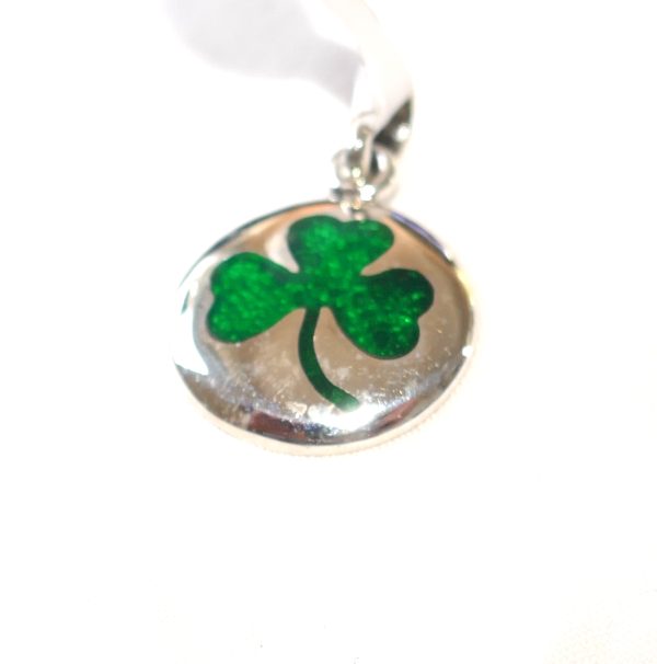Sterling Silver 3 leaf clover Charm