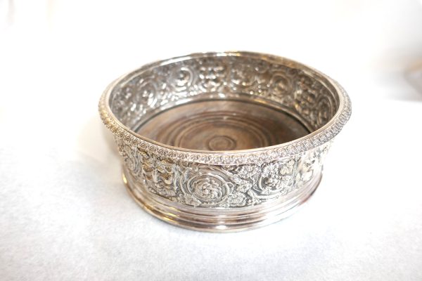 Edward Farrell George 3rd, Sterling Silver Wine Coaster.