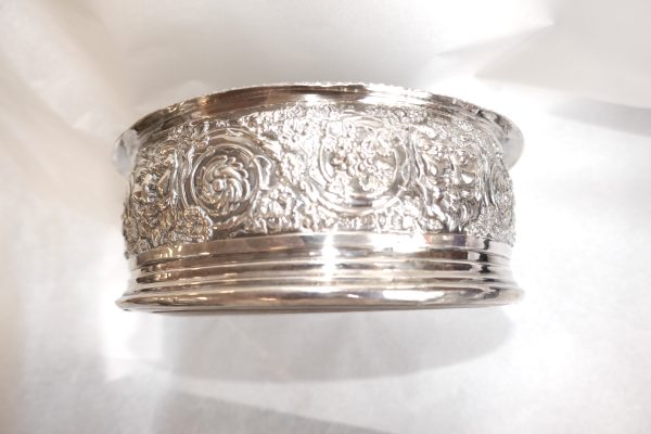 Edward Farrell George 3rd, Sterling Silver Wine Coaster. - Image 9
