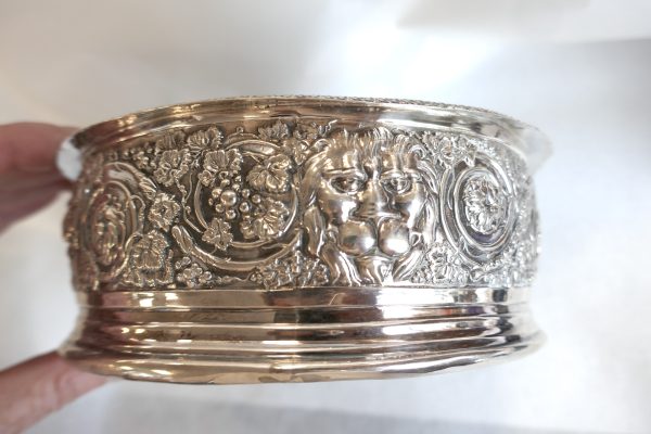 Edward Farrell George 3rd, Sterling Silver Wine Coaster. - Image 5