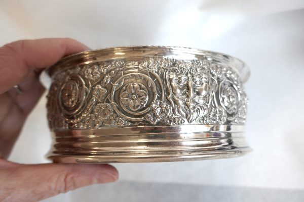 Edward Farrell George 3rd, Sterling Silver Wine Coaster. - Image 4