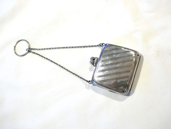 1915 Sterling Silver Chatelaine purse