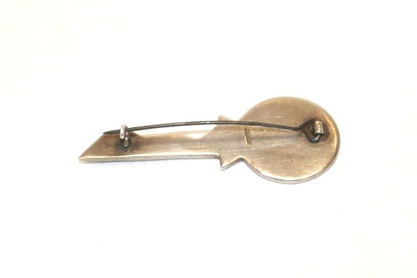 Vintage Sterling Silver and Paua 21st Brooch - Image 2