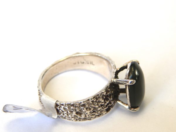 Sterling Silver Greenstone Ring - Image 3