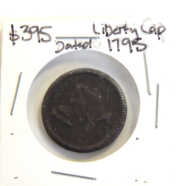 USA Liberty Cap coin 1795