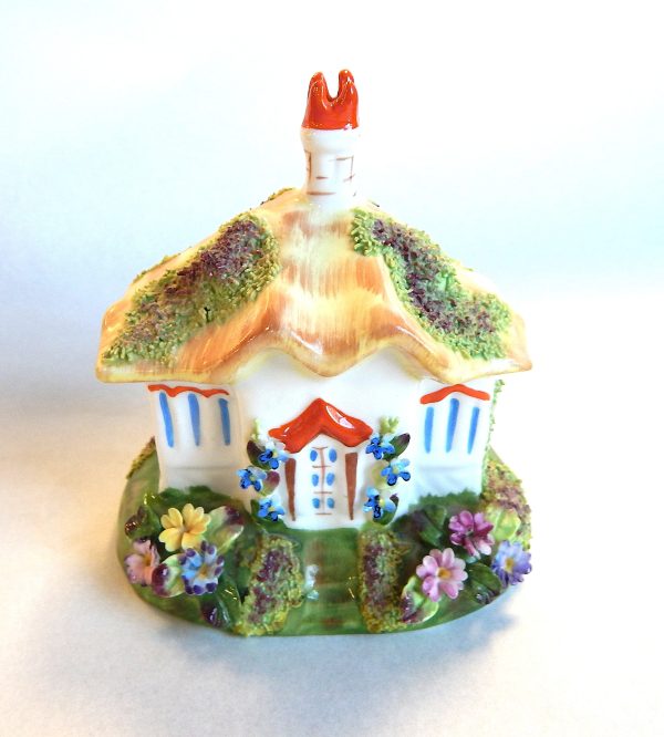 Hand Modelled Bone China Cottage, Denton China, England