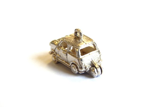 Vintage Sterling Silver Car Charm - Image 3