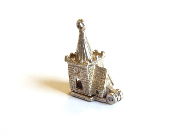Sterling Silver Wedding Chapel Charm - Image 2