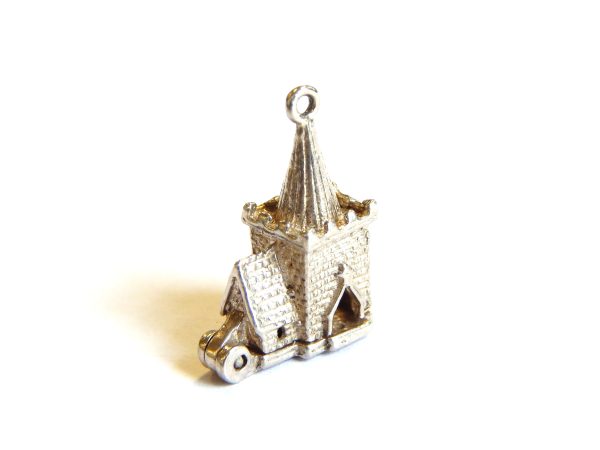 Sterling Silver Wedding Chapel Charm - Image 3