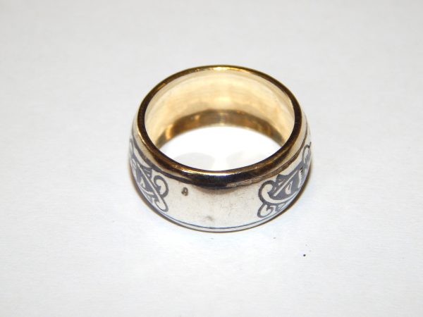 Vintage .875 Silver Russian Ring - Image 2