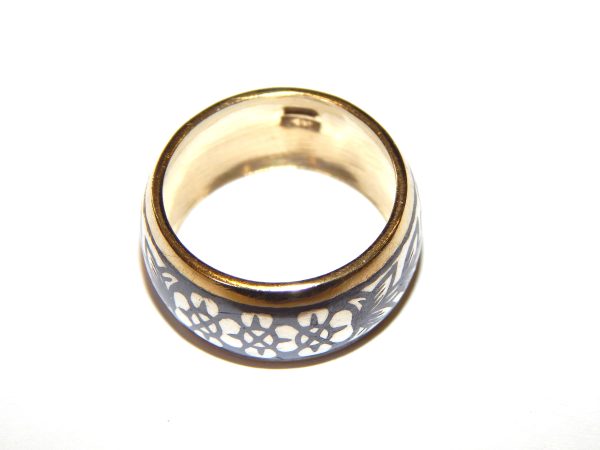 Vintage .875 Silver Russian Ring - Image 3