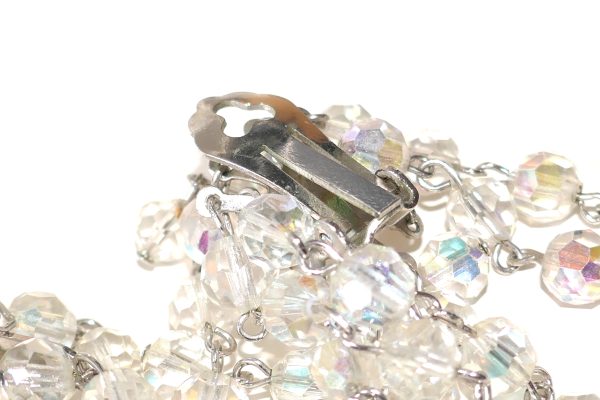 Clip on Multi Crystal bead Earrings - Image 2