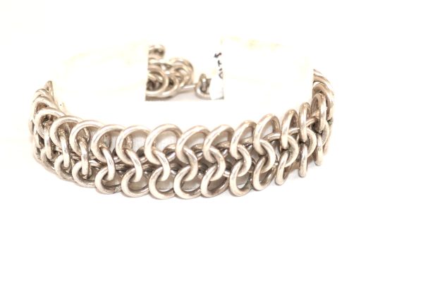 Chainmail Sterling Silver Bracelet