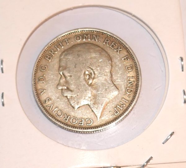 British 1918 Silver Florin - Image 2