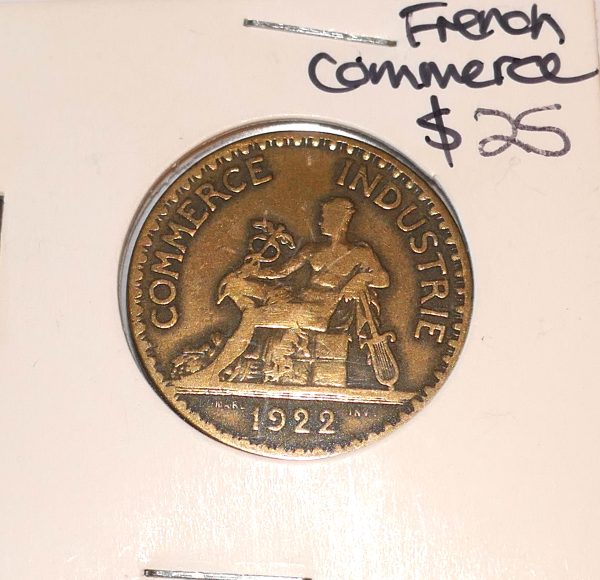 French Commerce 1922 coin / token