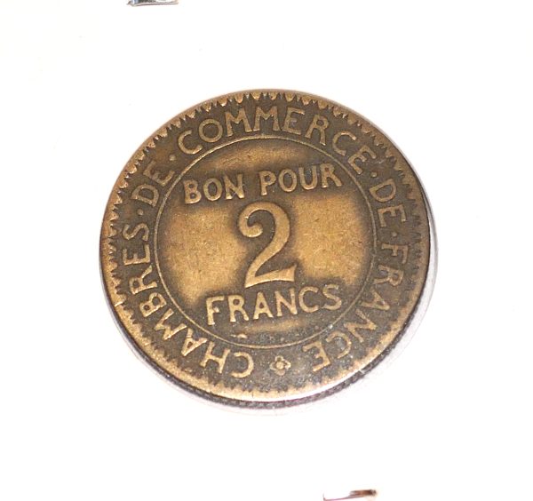 French Commerce 1922 coin / token - Image 2