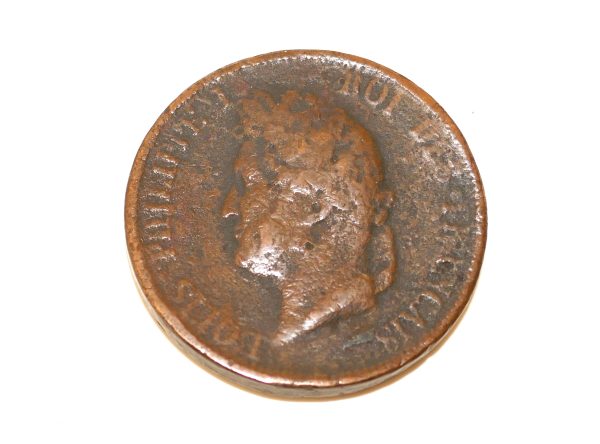 1839 10 cent French colonies coin - Image 3